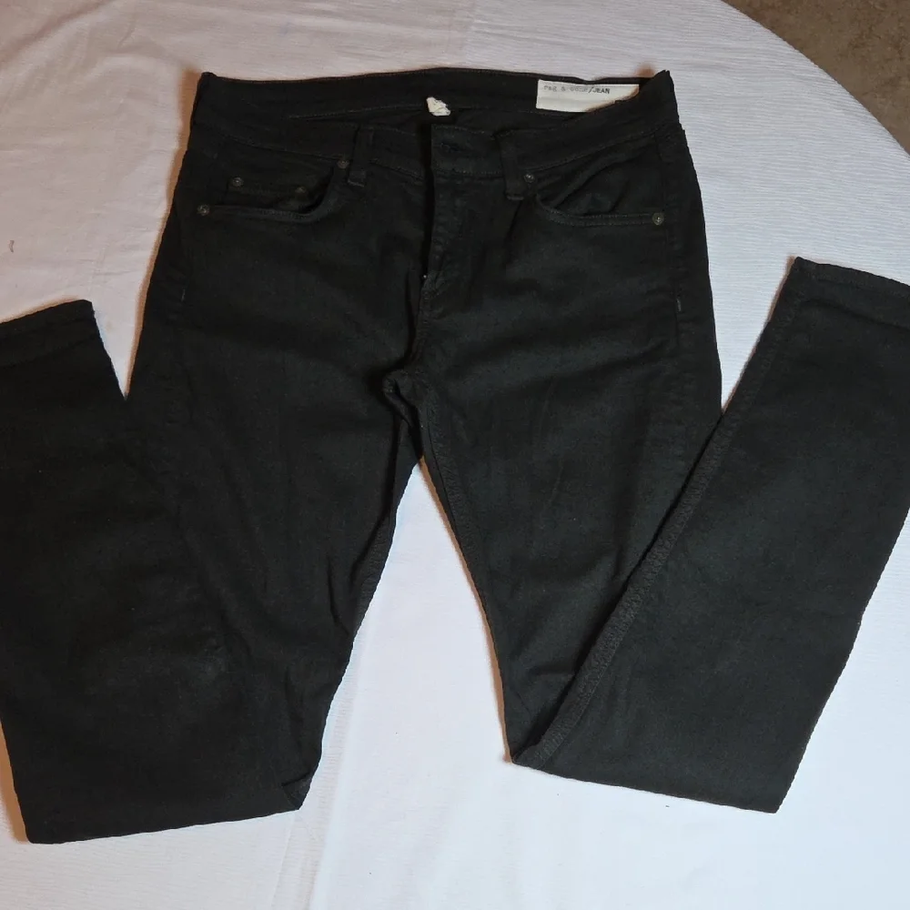 Rag & Bone Dark Olive Jeans,sz 27